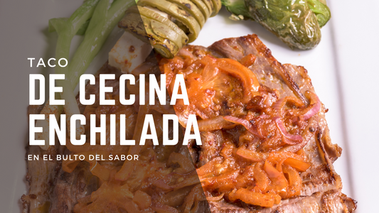 Taco de Cecina Enchilada